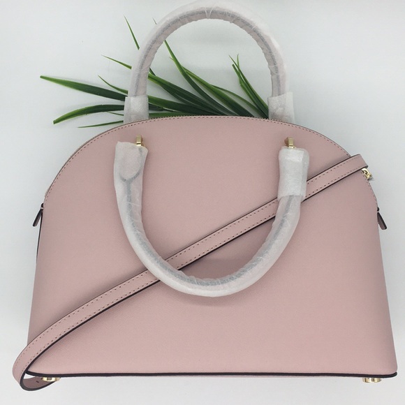 Michael Kors EMMY LG DOME SATCHEL BAG BLOSSOM - Picture 10 of 12